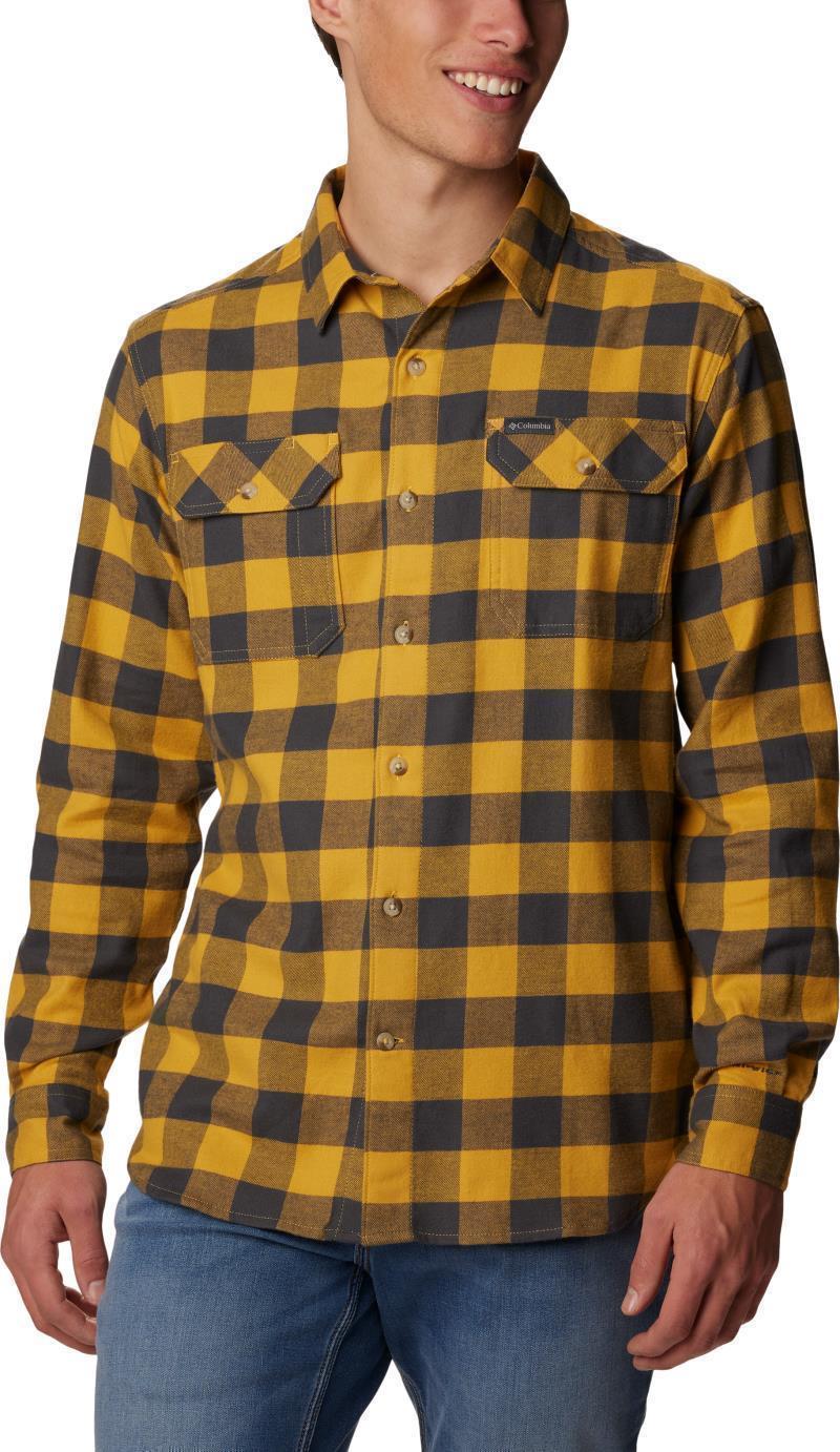 Flare Gun Stretch Flannel - Tall - Mens - Raw Honey Buffalo Check 1