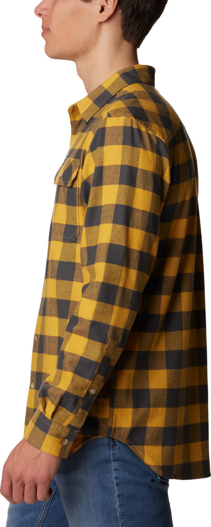 Flare Gun Stretch Flannel - Tall - Mens - Raw Honey Buffalo Check 2