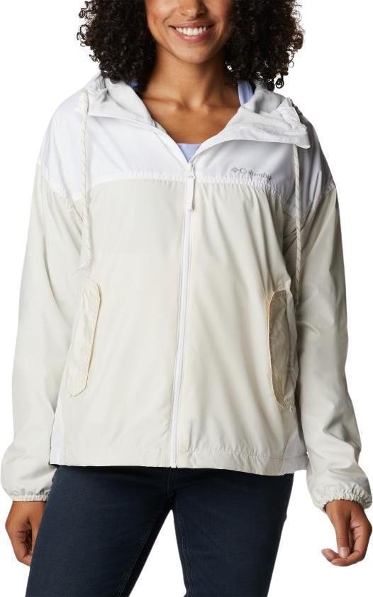 Flash Challenger Lined Windbreaker - Womens - Chalk / White 1