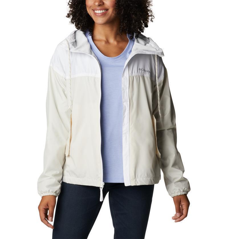 Flash Challenger Lined Windbreaker - Womens - Chalk / White 4
