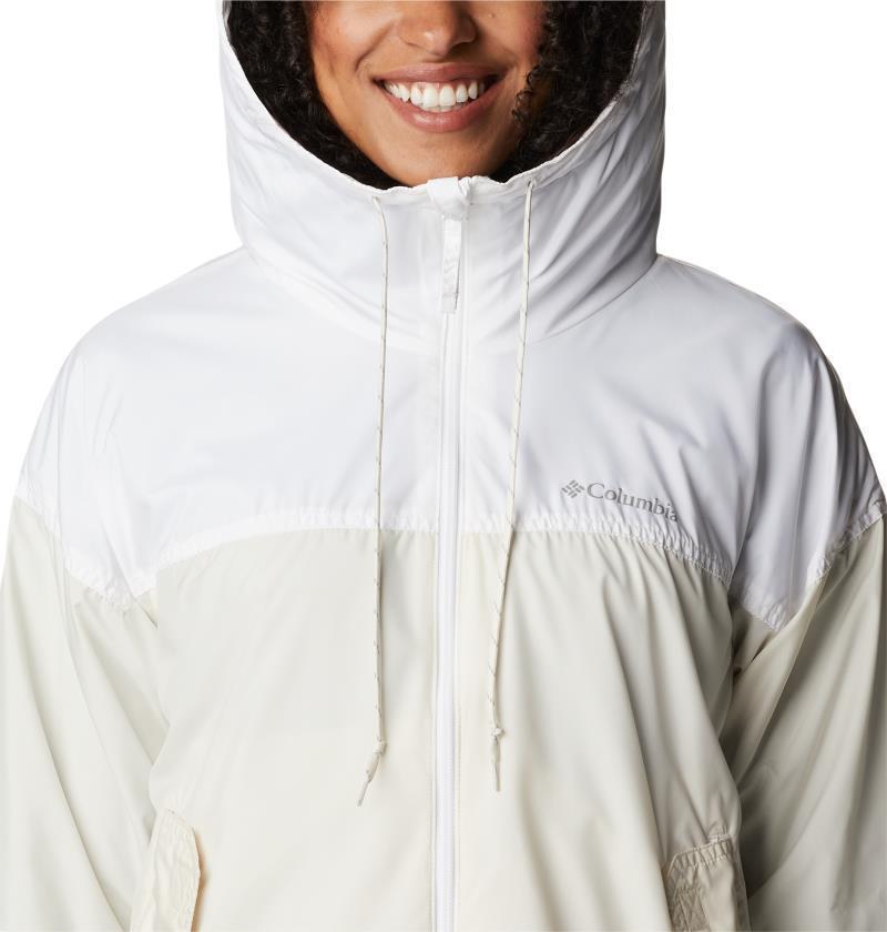 Flash Challenger Lined Windbreaker - Womens - Chalk / White 6