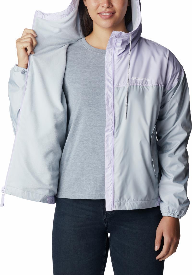 Flash Challenger Lined Windbreaker - Womens - Cirrus Grey / Purple Tint 4