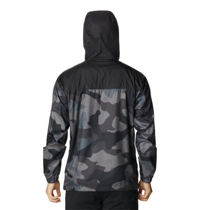 Flash Challenger Novelty Windbreaker - Mens - Black Mod Camo Print 2
