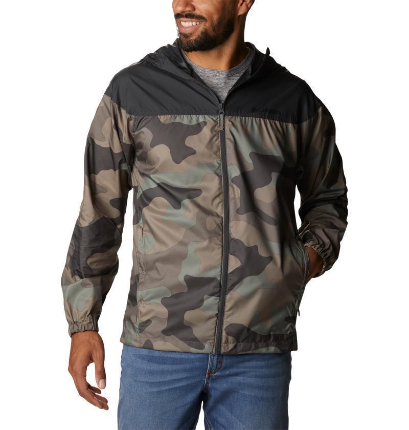 Flash Challenger Novelty Windbreaker - Mens - Cypress Mod Camo Print 1