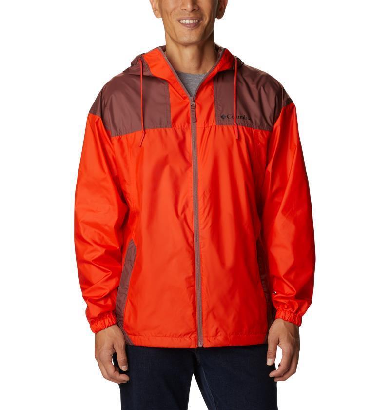 Flash Challenger Windbreaker - Mens - Spicy / Light Raisin 1