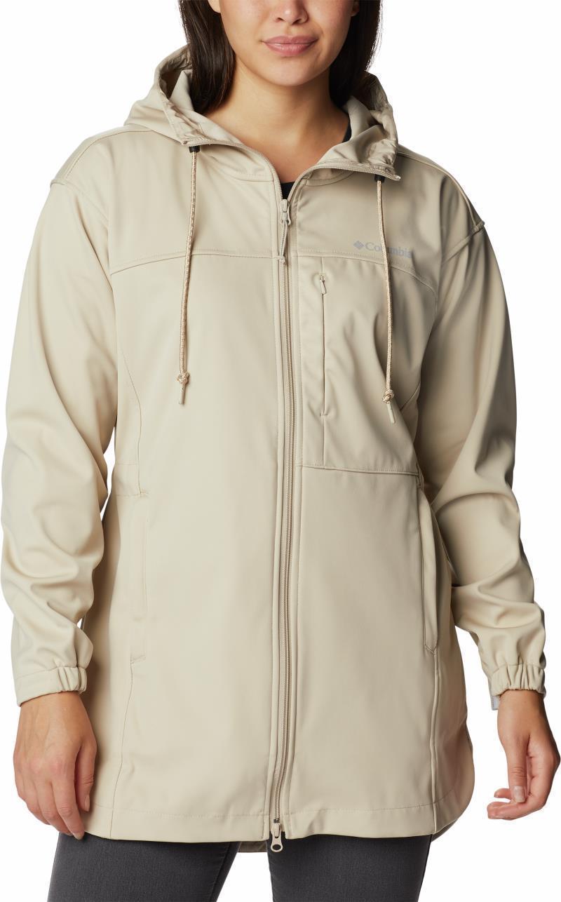 Flora Park Softshell Jacket - Womens - Ancient Fossil 1