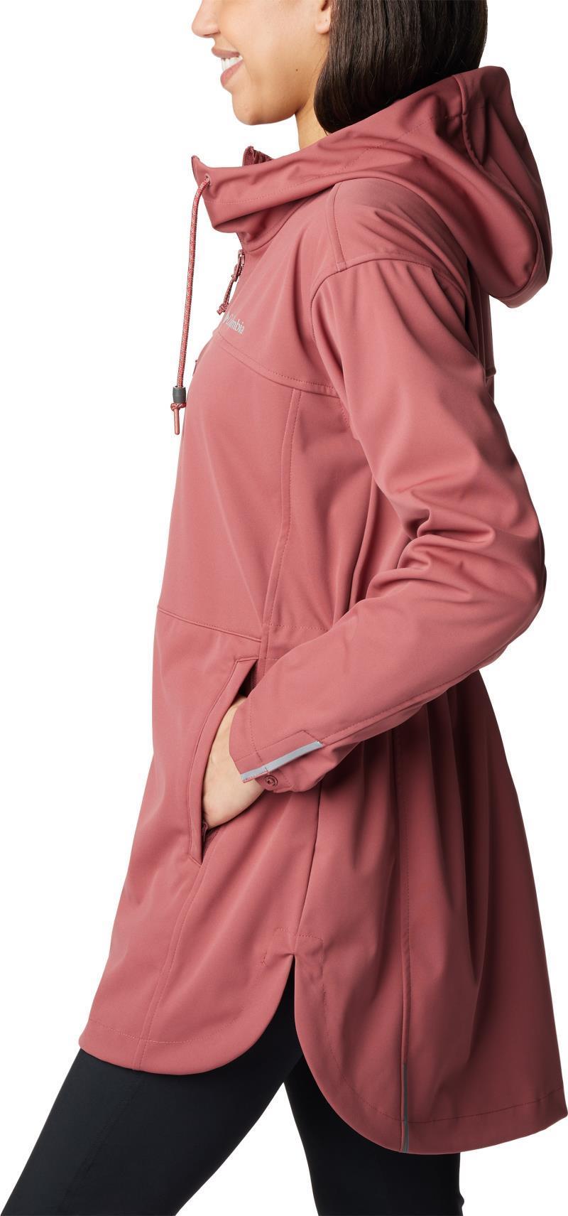 Flora Park Softshell Jacket - Womens - Beetroot 3