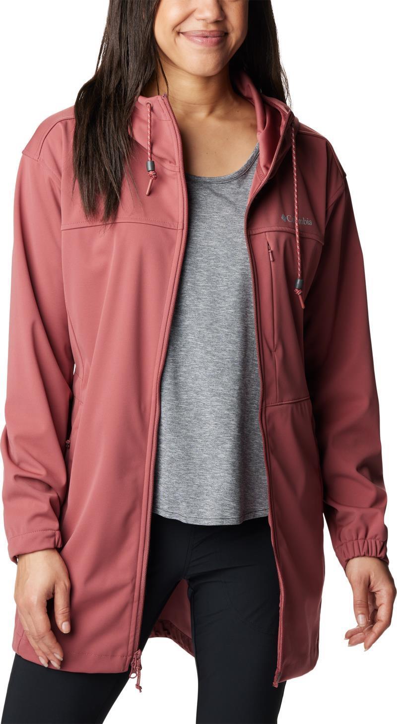 Flora Park Softshell Jacket - Womens - Beetroot 4