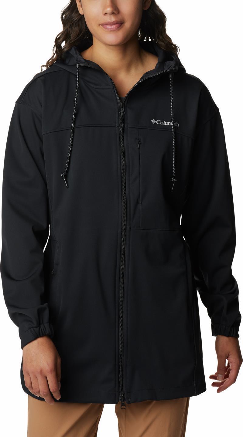 Flora Park Softshell Jacket - Womens - Black 1