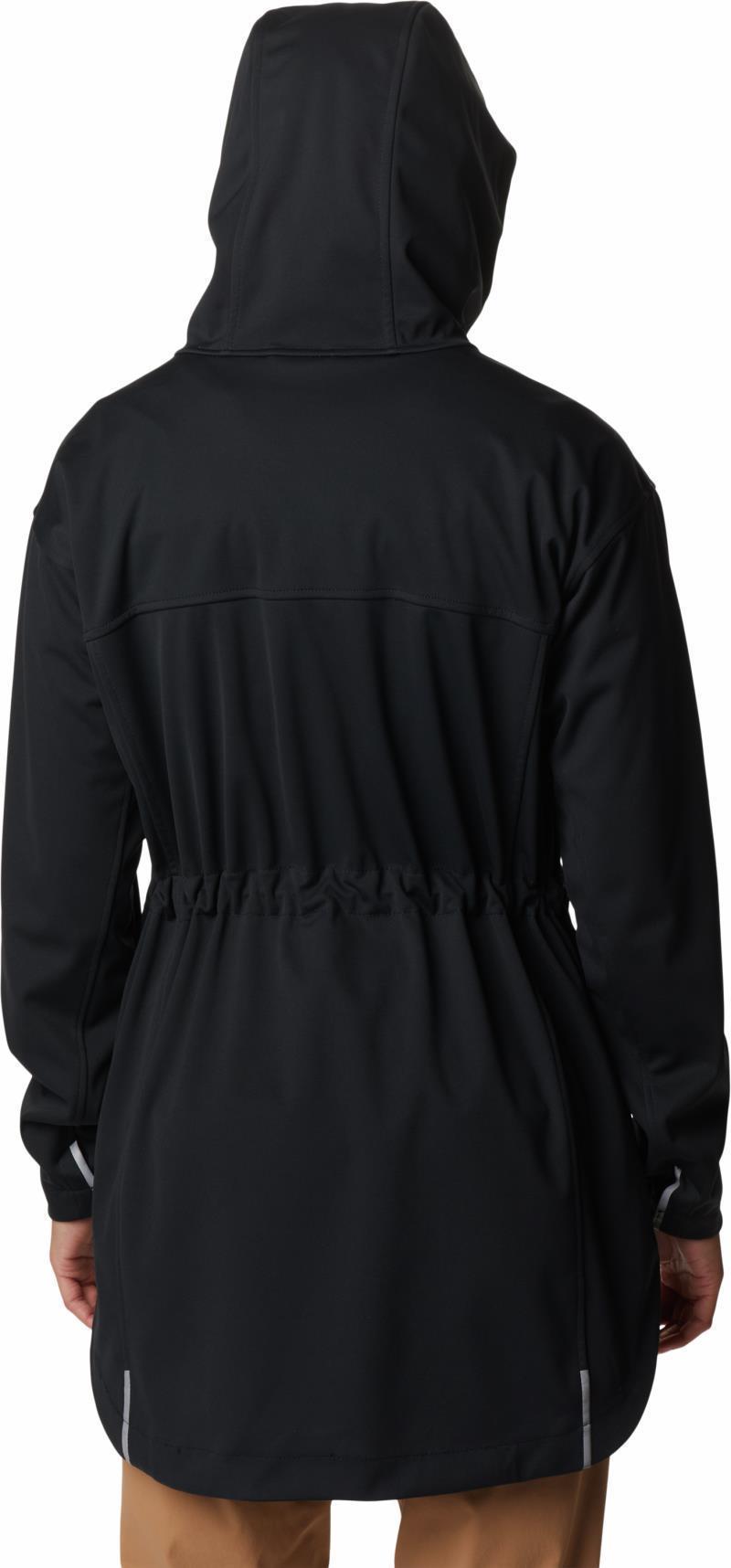 Flora Park Softshell Jacket - Womens - Black 2