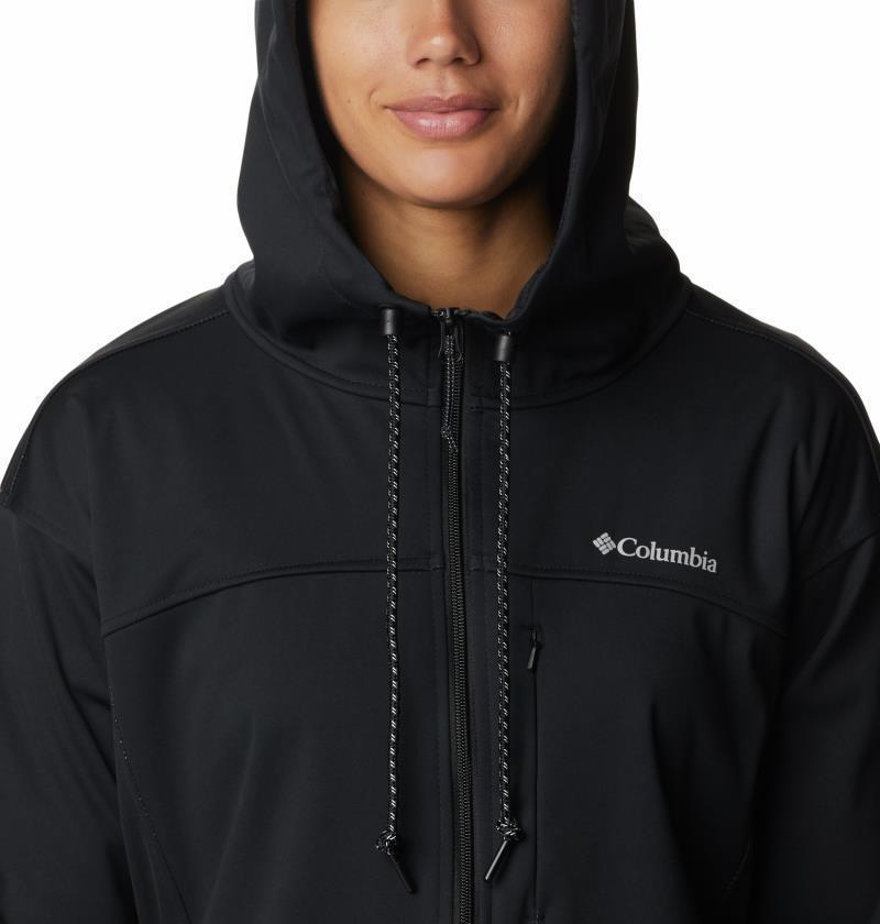 Flora Park Softshell Jacket - Womens - Black 5