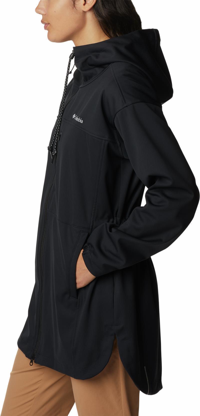 Flora Park Softshell Jacket - Womens - Black 6