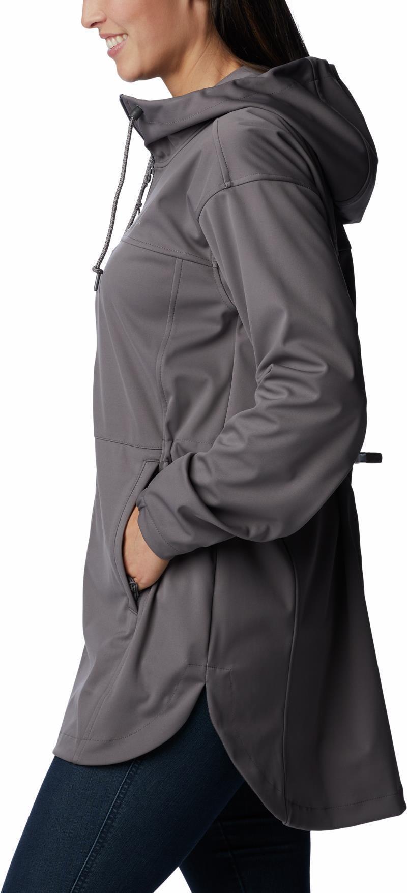 Flora Park Softshell Jacket - Womens - City Grey 6