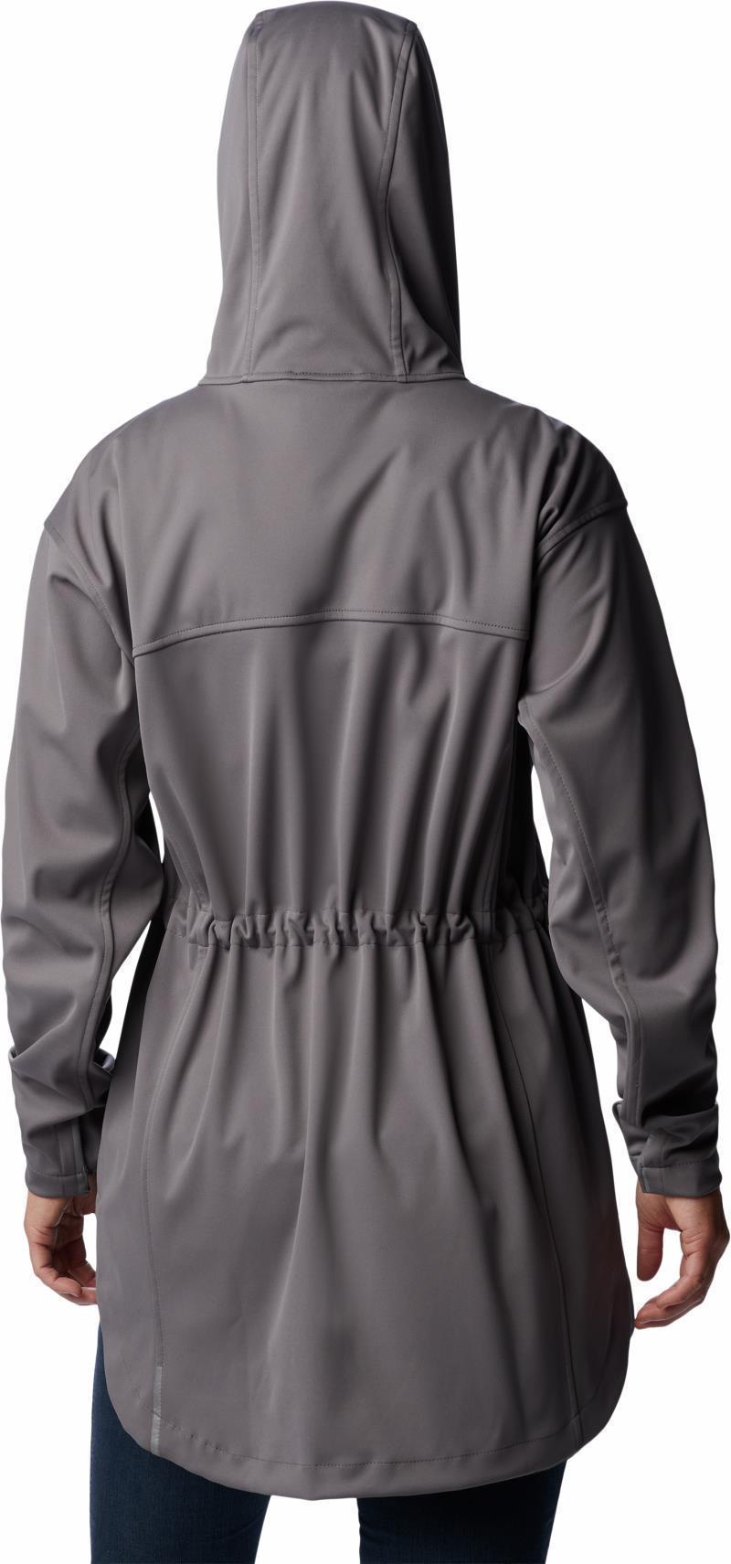 Flora Park Softshell Jacket - Womens - City Grey 2