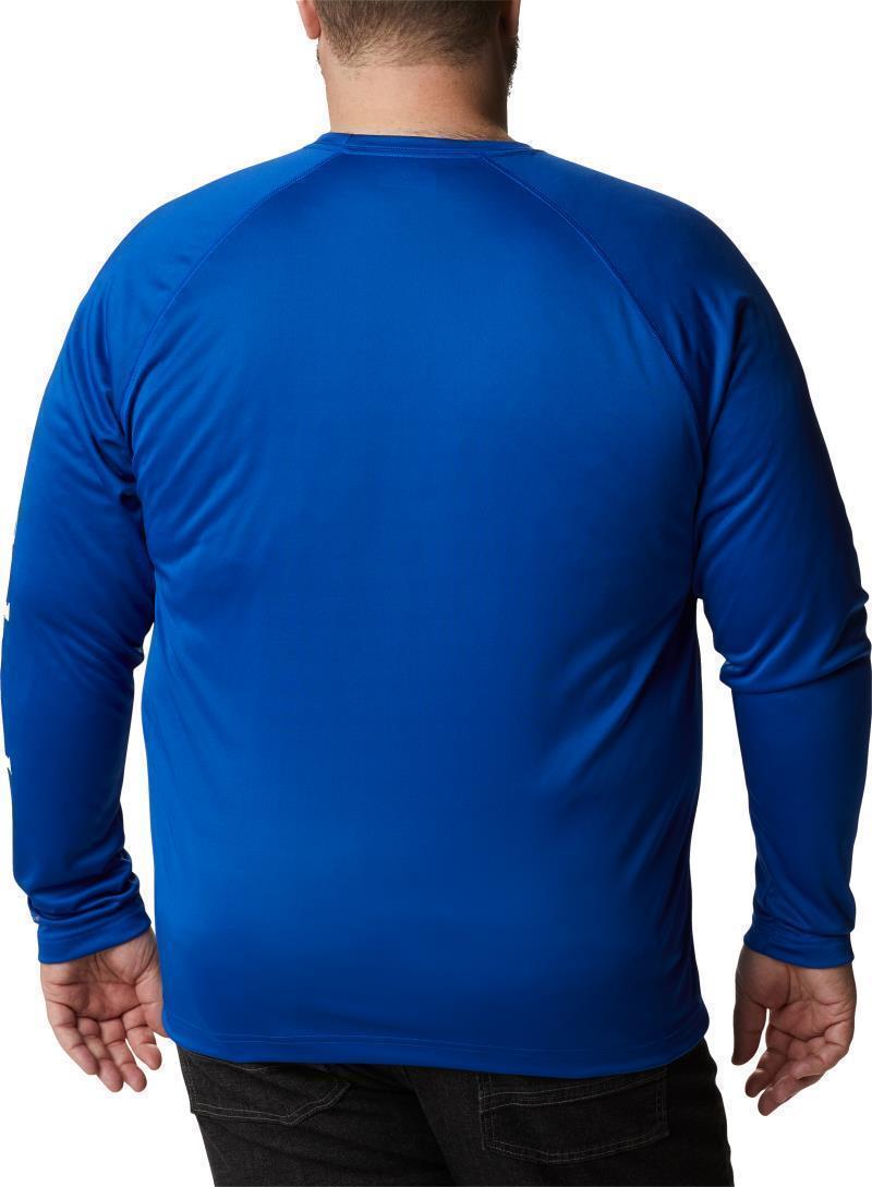 Fork Stream LS Shirt - Big - Mens - Azul / Sky Blue 2