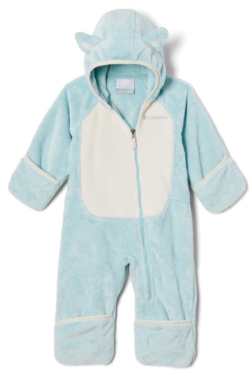 Foxy Baby Sherpa Bunting - Infant - Aqua Haze / Chalk 3