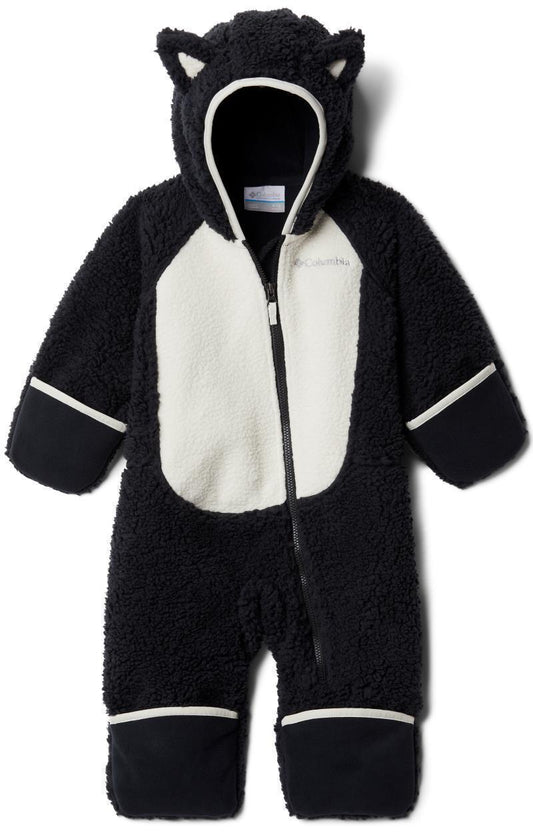 Foxy Baby Sherpa Bunting - Infant - Black / Chalk 1