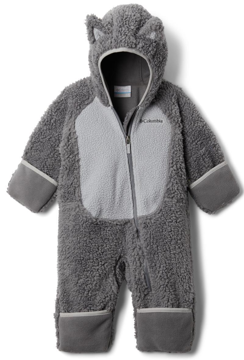 Foxy Baby Sherpa Bunting - Infant - City Grey / Columbia Grey 1