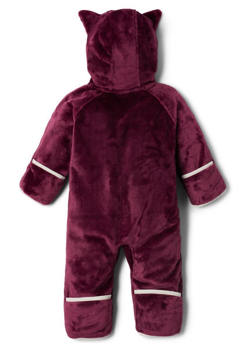 Foxy Baby Sherpa Bunting - Infant - Marionberry / Chalk 2