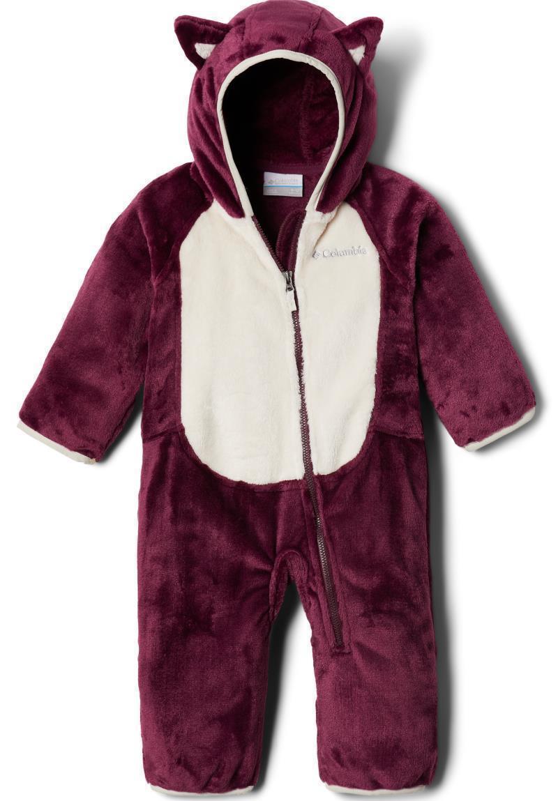 Foxy Baby Sherpa Bunting - Infant - Marionberry / Chalk 3
