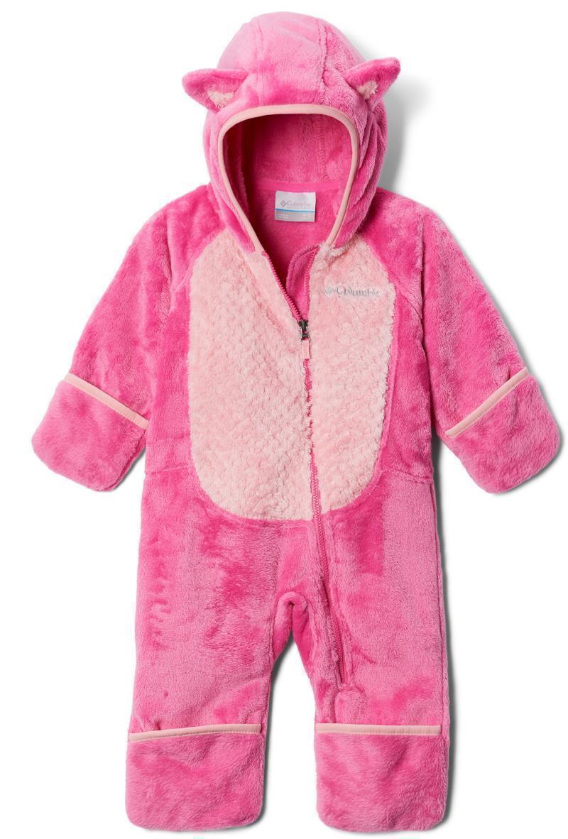 Foxy Baby Sherpa Bunting - Infant - Pink Ice / Pink Orchid 1