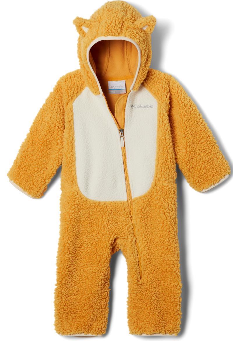 Foxy Baby Sherpa Bunting - Infant - Raw Honey / Chalk 1