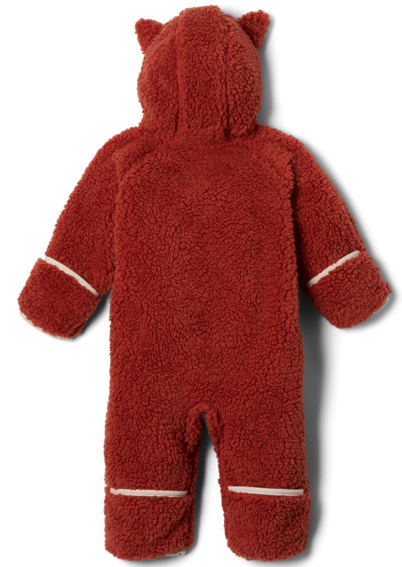 Foxy Baby Sherpa Bunting - Infant - Warp Red / Chalk 2