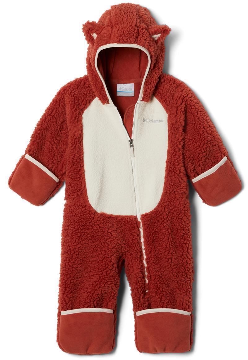 Foxy Baby Sherpa Bunting - Infant - Warp Red / Chalk 3