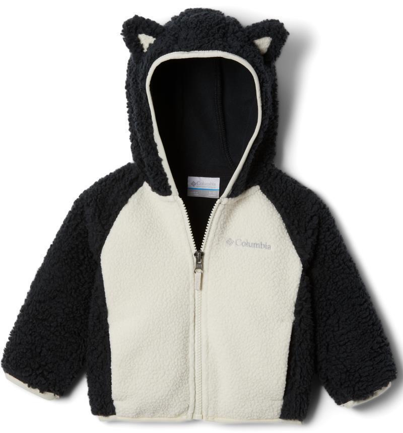 Foxy Baby Sherpa Full Zip - Infant - Black / Chalk 1