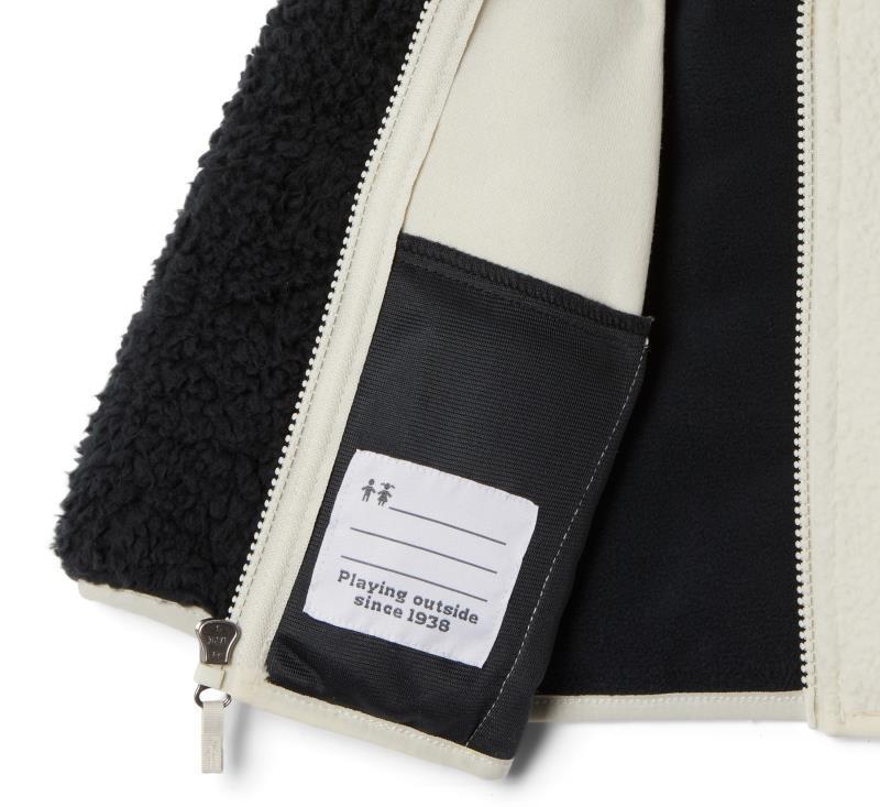 Foxy Baby Sherpa Full Zip - Infant - Black / Chalk 3