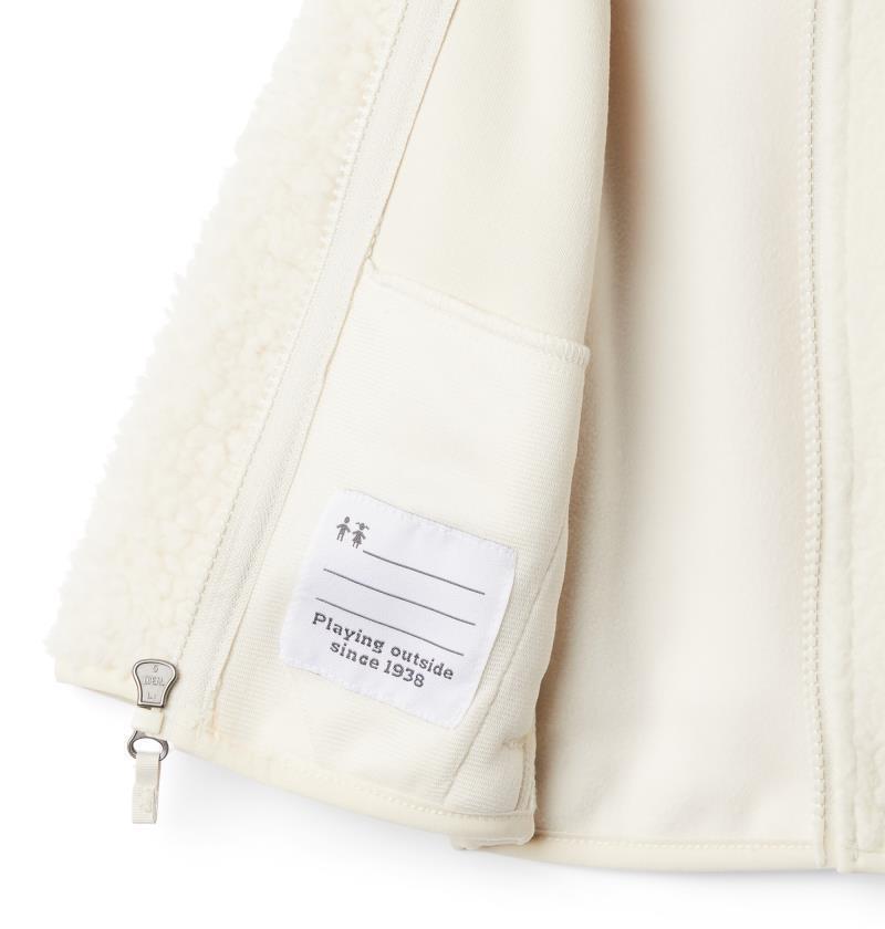 Foxy Baby Sherpa Full Zip - Infant - Chalk 3