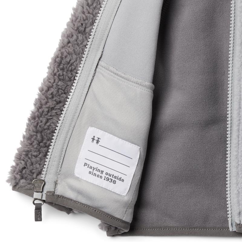 Foxy Baby Sherpa Full Zip - Infant - City Grey / Columbia Grey 3