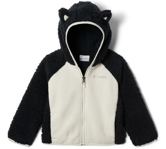 Foxy Baby Sherpa Full Zip - Toddler - Black / Chalk 1