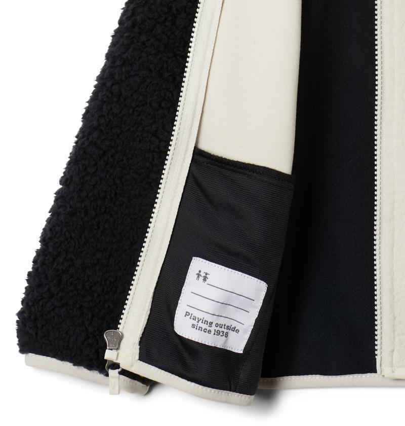 Foxy Baby Sherpa Full Zip - Toddler - Black / Chalk 3