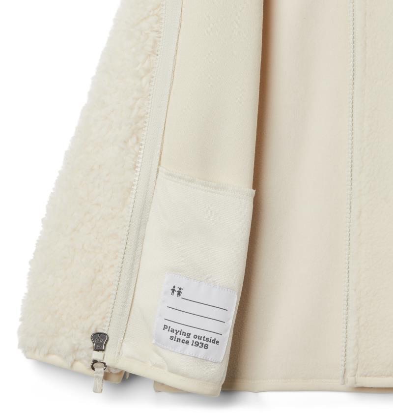 Foxy Baby Sherpa Full Zip - Toddler - Chalk 3