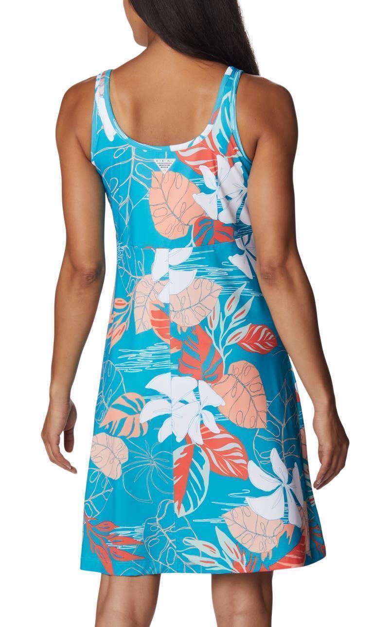 Freezer III Dress - Ocean Teal Tropamix 3