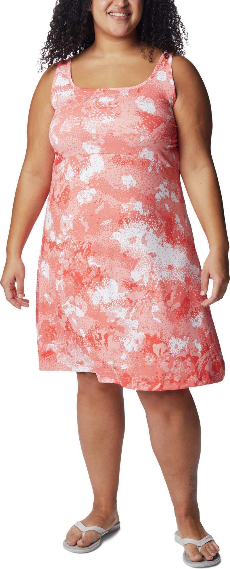 Freezer III Dress - Plus - Corange Foam Floral 1