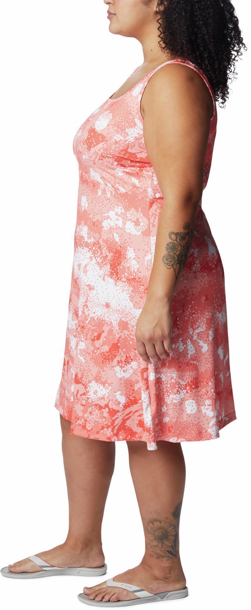 Freezer III Dress - Plus - Corange Foam Floral 4