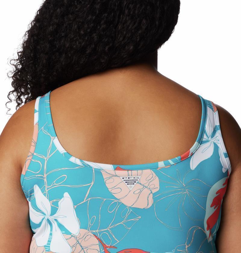 Freezer III Dress - Plus - Ocean Teal Tropamix 3