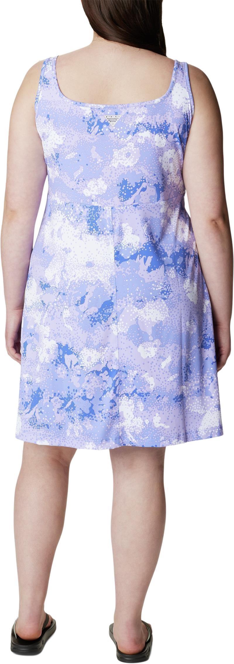 Freezer III Dress - Plus - Violet Sea Foam Floral 2