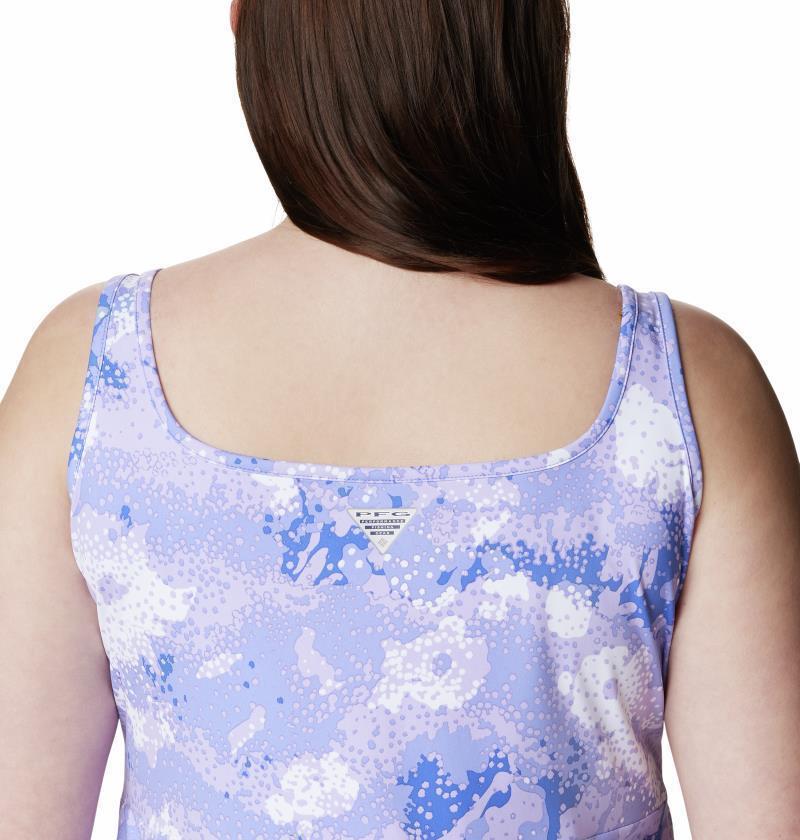 Freezer III Dress - Plus - Violet Sea Foam Floral 3