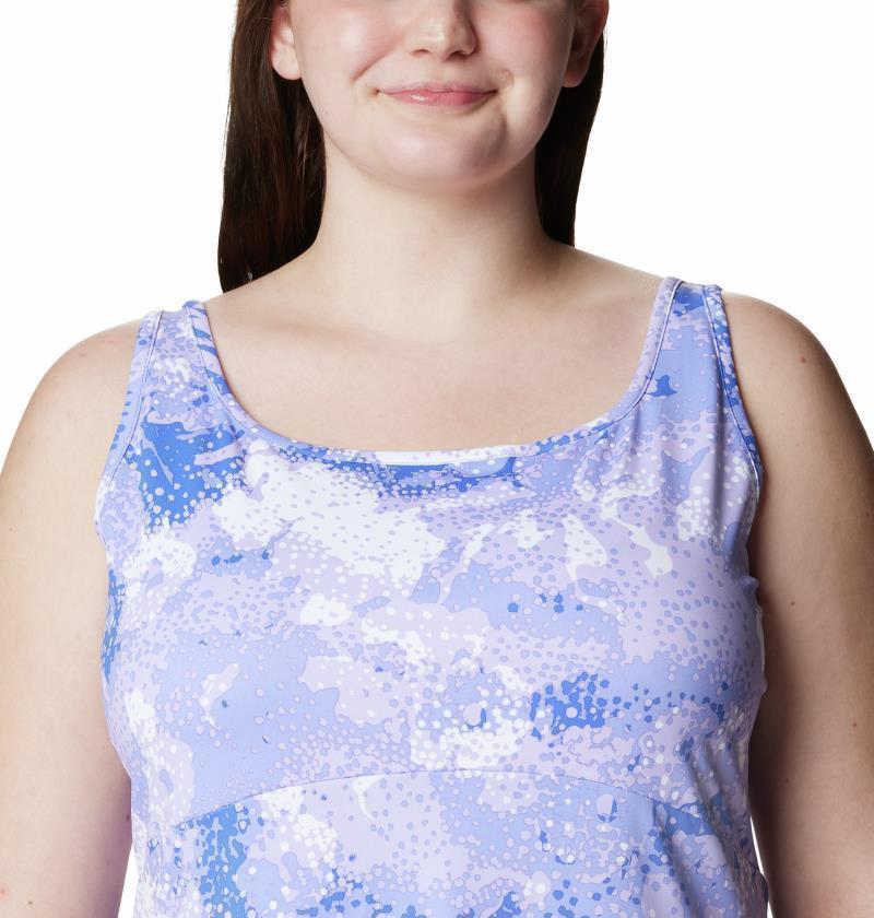 Freezer III Dress - Plus - Violet Sea Foam Floral 4