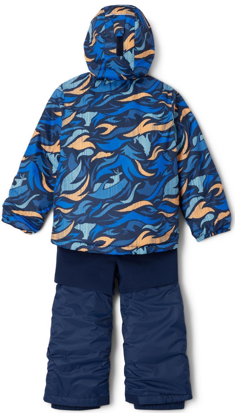 Frosty Slope Set - Little - Bright Indigo Wildstripe 2