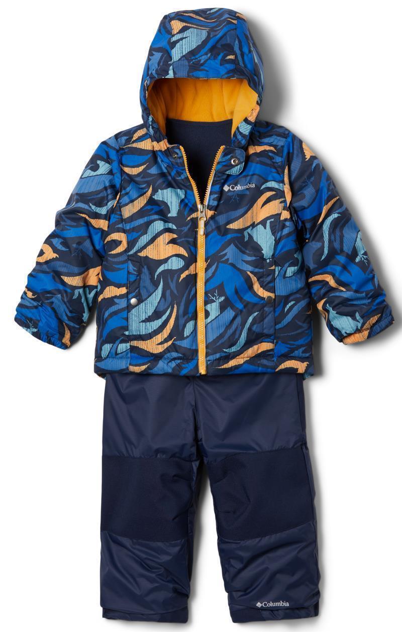 Frosty Slope Set - Toddler - Bright Indigo Wildstripe 1
