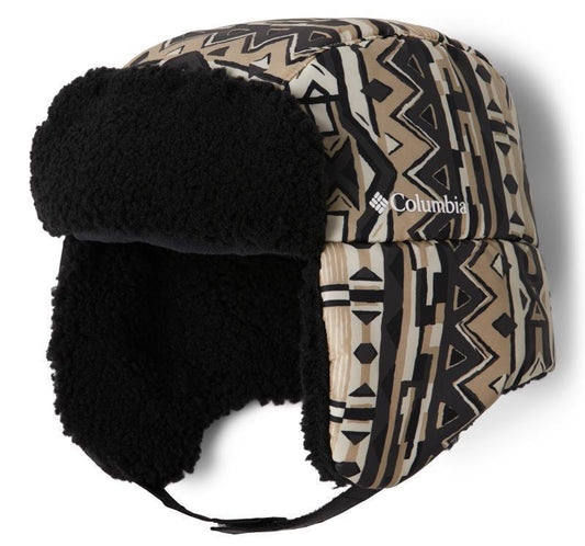 Frosty Trail Trapper - Youth - Ancient Fossil 80s Stripe Print 1