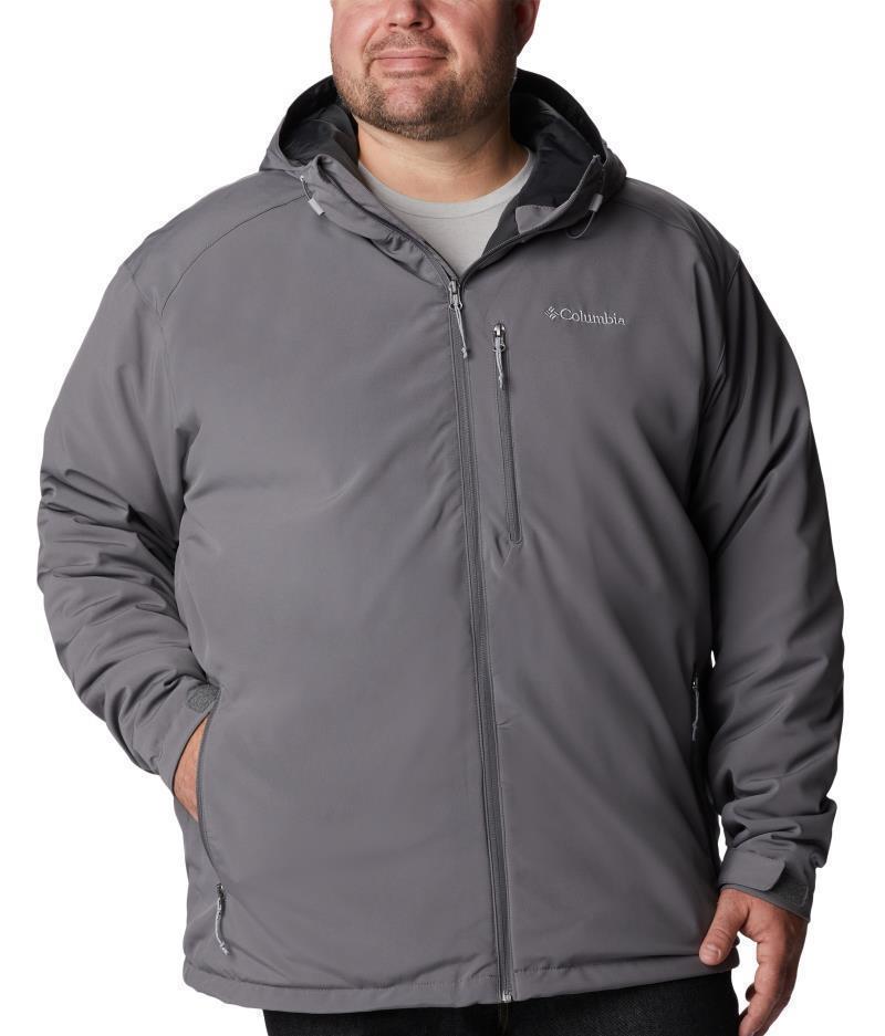 Gate Racer Softshell - Big - Mens - City Grey 1