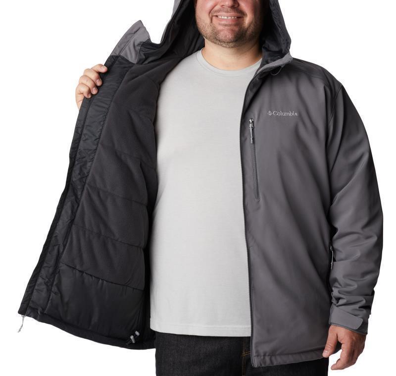 Gate Racer Softshell - Big - Mens - City Grey 3