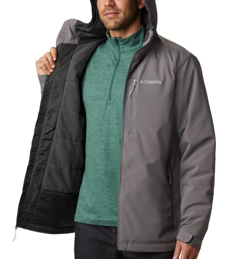 Gate Racer Softshell - Mens - City Grey 3