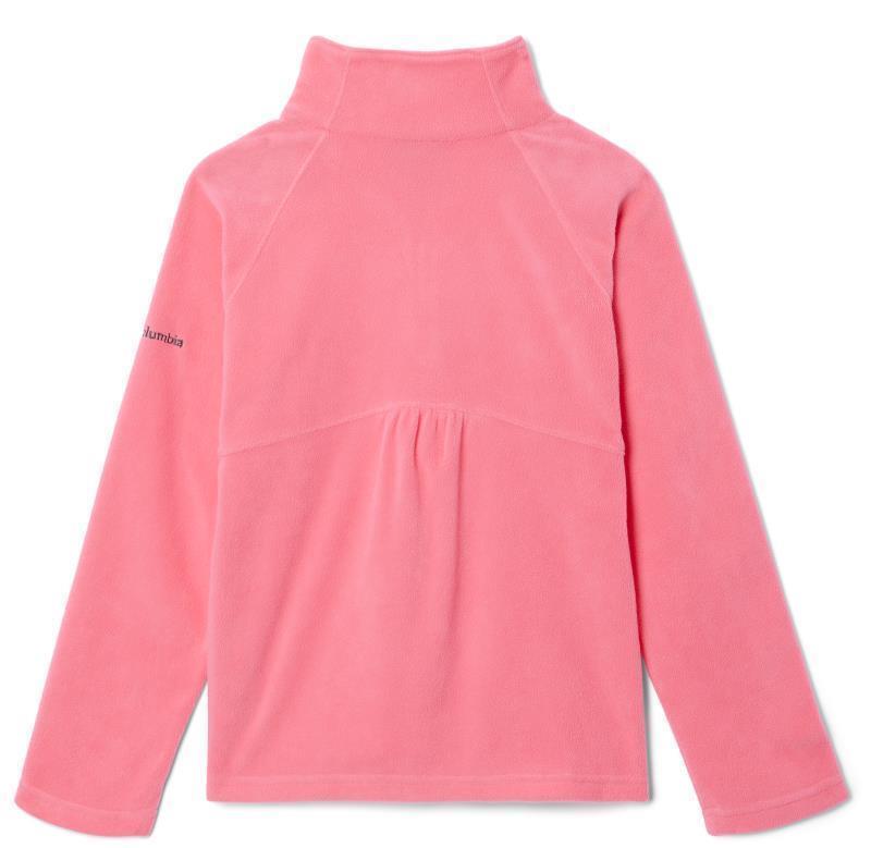 Glacial Fleece Half Zip - Youth Girls - Camellia Rose 2