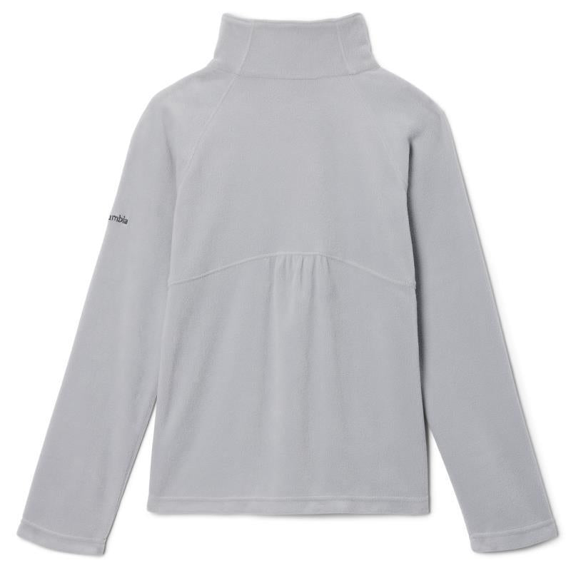 Glacial Fleece Half Zip - Youth Girls - Columbia Grey / Pink Ice 2